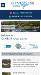 Mobile Screenshot of genesispoolconstruction.com